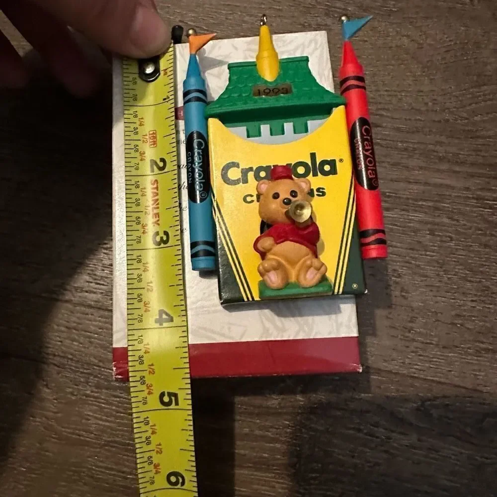 Hallmark Keepsake Ornament 1993 BRIGHT SHINING CASTLE #5 Crayola Crayon Series